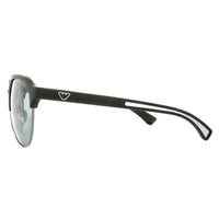 Emporio Armani Sunglasses 4077 5063/81 Black Rubber Grey Polarized