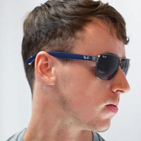Ray-Ban Sunglasses 3530 004/8G Gunmetal & Blue Grey Gradient