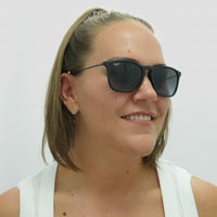 Ray-Ban Sunglasses Chris 4187 622/8G Rubber Black Gradient Grey