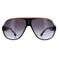 Carrera Sunglasses Speedway/N T4O 9O Black Crystal White Red Dark Grey Gradient