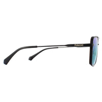 Polaroid Sunglasses 6115/S RNB FG Black Blue and Green Polarized