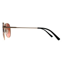 Serengeti Sunglasses Haywood Small SS544006 Shiny Rose Gold Drivers Gradient