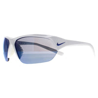 Nike Sunglasses Skylon Ace FQ4683 104 White Blue Mirrored