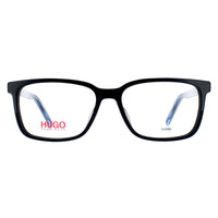 Hugo by Hugo Boss Glasses Frames HG 1010 PJP Dark Blue and Transparent Crystal Men