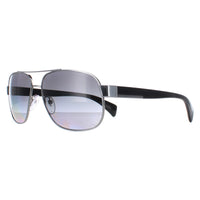 Prada Sunglasses PR52PS 5AV5W1 Gunmetal Grey Polarised Gradient