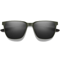Smith Sunglasses Lowdown Metal SIF 6N Matte Moss ChromaPop Polarized Black