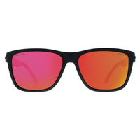 Police Sunglasses SPLB38E Tailwind 3 T17P Matte Grey Multilayer Red Polarized