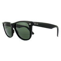Ray-Ban Sunglasses Wayfarer 2140 901/58 Black Green G-15 Polarized Medium 50mm