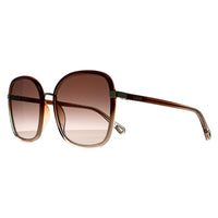 Chloe Sunglasses CH0031S 007 Crystal Brown Light Pink Brown Gradient with Light Mirror
