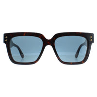 Gucci Sunglasses GG1084S 002 Dark Havana Light Blue