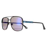Superdry Sunglasses Miami SDS 014 Black Oil Slick Mirror
