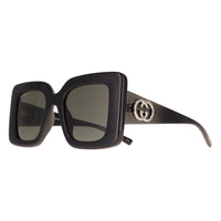 Gucci Sunglasses GG2025S 001 Black Grey