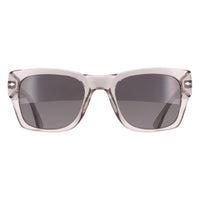 Persol Sunglasses PO3384S 1229B1 Transparent Brown Grey Dark Grey