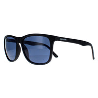 Calvin Klein Sunglasses CK20520S 001 Matte Black Solid Blue