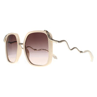 Roberto Cavalli Sunglasses SRC003M 09X7 Cream Brown Gradient