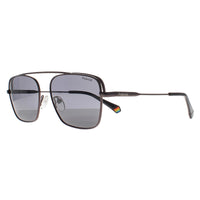 Polaroid Sunglasses PLD 6131/S R80 M9 Ruthenium Grey Grey Polarized