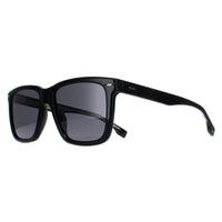 Hugo Boss Sunglasses BOSS 1317/S 284 IR Black Ruthenium Grey Blue