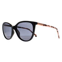 Radley Sunglasses Fionn 104 Gloss Black Matte Rose Gold Pink Tortoise Solid Smoke