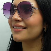 Dita Sunglasses Arohz DTS156-A-02 Lilac Chrome Dark to Light Lavender Gradient