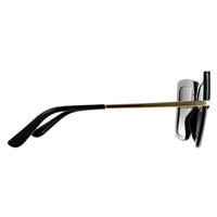 Dolce & Gabbana Sunglasses DG4373 32448G Top Black on Print Leopard Black Grey Gradient