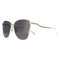 Gucci Sunglasses GG0970S 001 Gold Grey