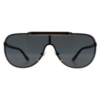 Versace Sunglasses 2140 100287 Gold Grey