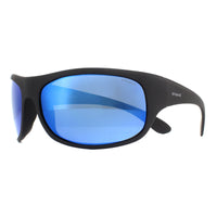 Polaroid Sunglasses 07886 003 5X Matte Black Blue Polarized