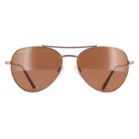 Serengeti Sunglasses Pete SS599004 Brushed Bronze Mineral Polarized Drivers