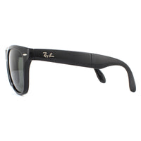 Ray-Ban Sunglasses Folding Wayfarer 4105 Black Green Polarized 601/58 Large
