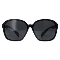 Adidas Sunglasses SP0013 01A Shiny Black Contrast Grey