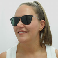 Ray-Ban Sunglasses Erika 4171 710/71 Tortoise & Gunmetal Green