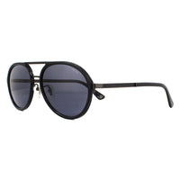 Police Sunglasses SPLA57 Record 2 0627 Matte Gunmetal Grey