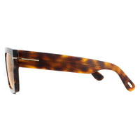 Tom Ford Sunglasses Fausto FT0711 56E Havana Yellow
