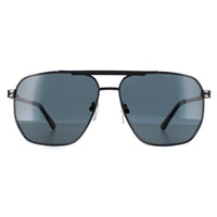 Guess Sunglasses GF0230 08A Shiny Gunmetal Smoke
