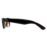 Ray-Ban Sunglasses New Wayfarer 2132 710/51 Light Havana Brown Gradient 52mm