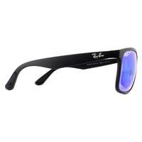Ray-Ban Sunglasses RB4264 601SA1 Matte Black Blue Flash Polarized Chromance