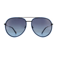 Polaroid Sunglasses 6116/G/S PJP WJ Matte Black Grey Gradient Polarized