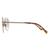 Jimmy Choo Sunglasses DEVAN/S 06J HA Gold Havana Brown Gradient