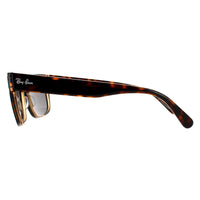 Ray-Ban Sunglasses Jeffrey RB2190 1292B1 Havana On Transparent Brown Dark Grey
