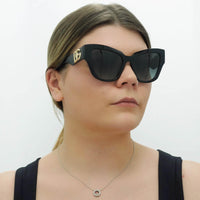 Dolce & Gabbana Sunglasses DG4404 501/8G Black Grey Gradient