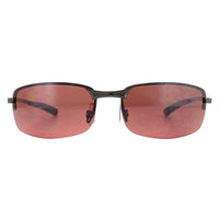 Eyelevel Drivers Sunglasses Daytona Shiny Gunmetal Brown