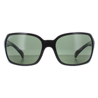 New Ray-Ban Sunglasses 4068 601 Black Crystal Green