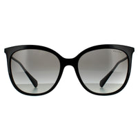 Ralph by Ralph Lauren Sunglasses RA5248 500111 Shiny Black Grey Gradient