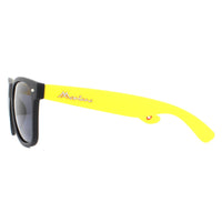 Montana Sunglasses MP40 F Black with Yellow Rubbertouch Black Polarized