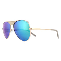 Polaroid Sunglasses PLD 2067/S/X 3YG 5Z Light Gold Grey Metallic Green Polarized