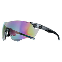 Relay Wrap Unisex Matte Transparent Grey and Black Pink Revo Vector Edge X2 Sunglasses