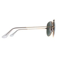 Ray-Ban Sunglasses Aviator 3025 L0205 Gold Green