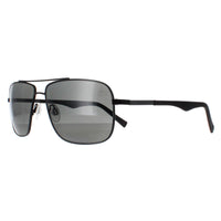 Timberland Sunglasses TB9107 02D Matte Black Smoke Polarized