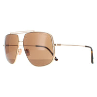 Tom Ford Sunglasses FT0927 Liam 28J Shiny Rose Gold Roviex