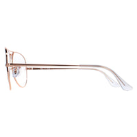 Ray-Ban Glasses Frames RX6489 Aviator 3094 Rose Gold Men Women